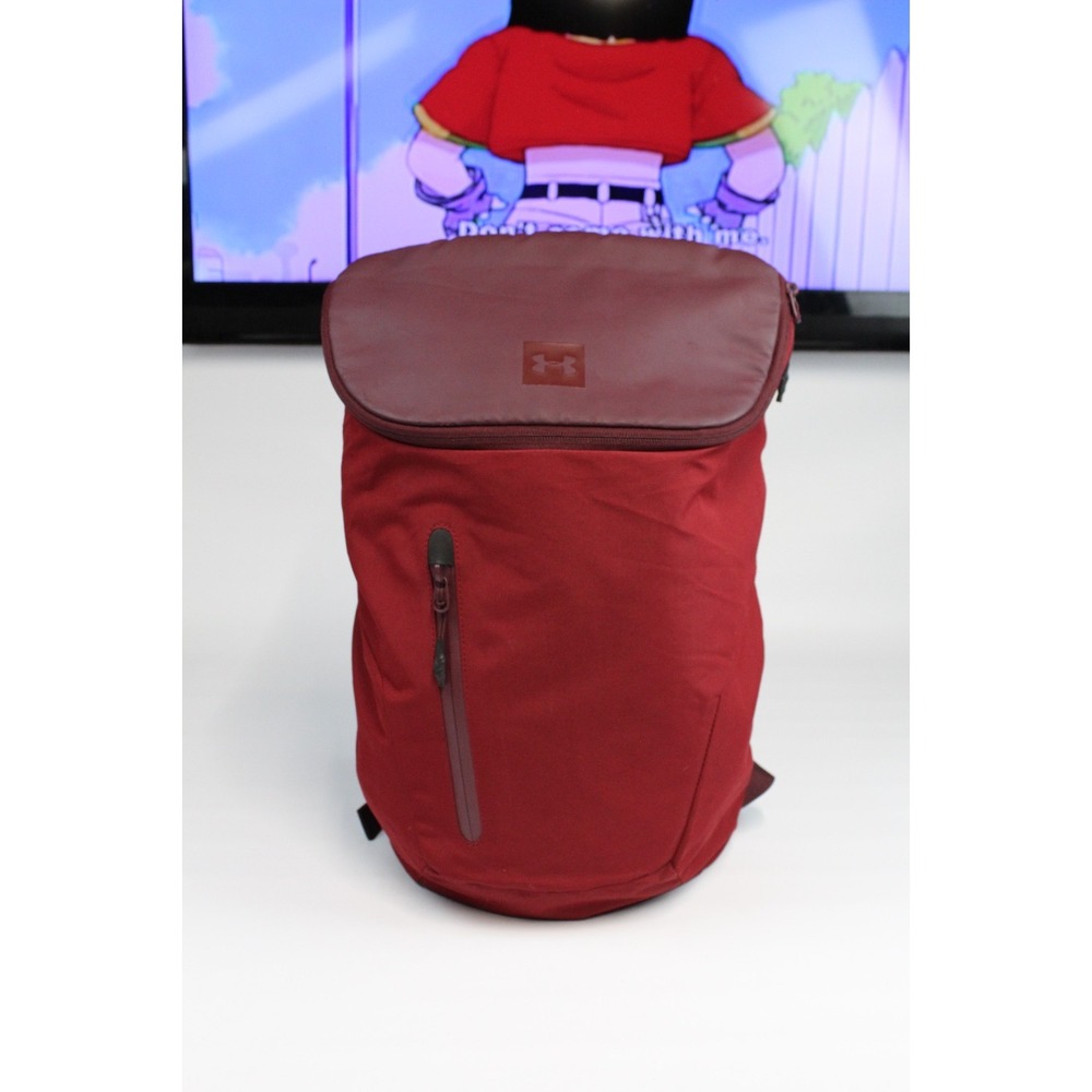UNDER ARMOUR Union Lifestyle Backpack Bag NWT Dark Maroon/Cardinal 1316575/600